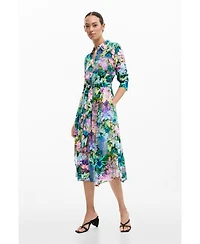 Desigual Women's Shirt Dress Garden