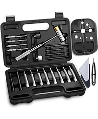 Gnuadz Punch Set Roll Pin Tools Steel Hammer Machinery Maintenance Organizer Storage Container