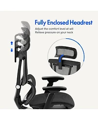 FlexiSpot Ergonomic Chair C7-Mesh Seat (No Footrest