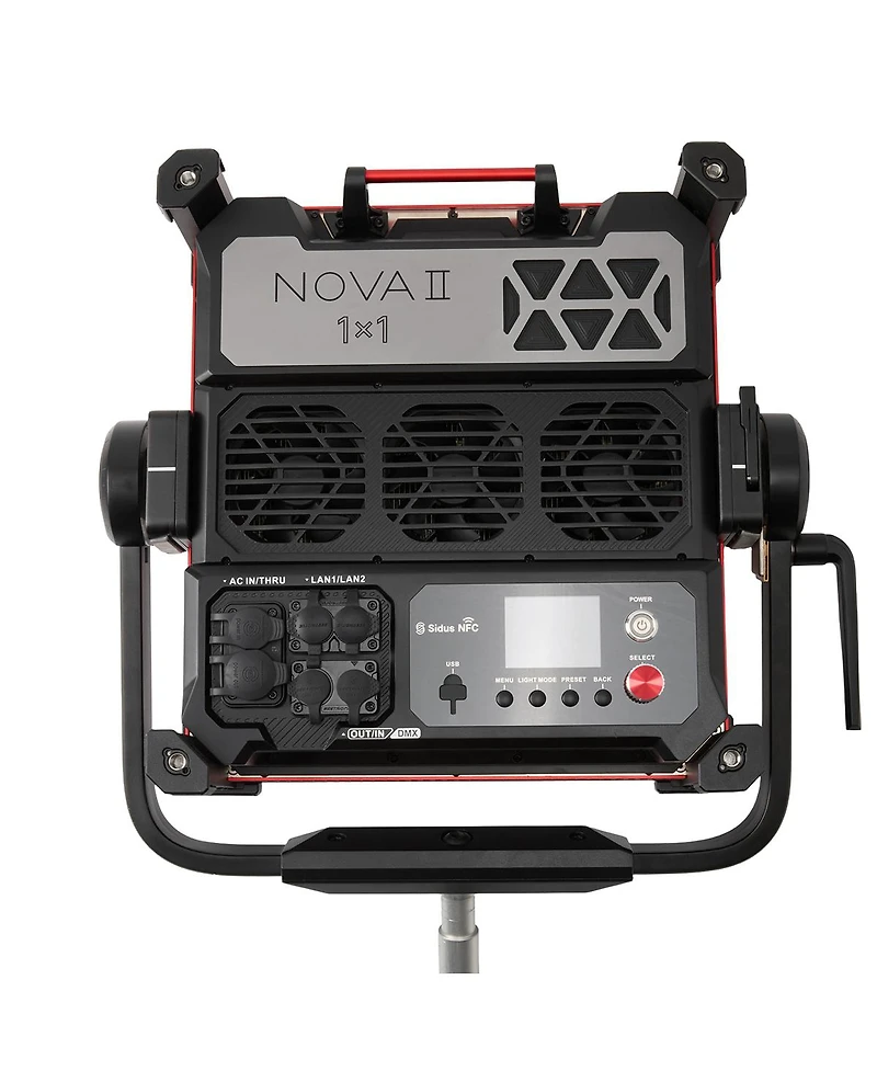 Aputure Nova Ii 1x1 Blair-cg Led Light Panel with Rolling Hard Case