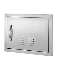 Sugift Single Stainless Steel Bbq Access Door 20W x 14H in for Bbq Island Grilling