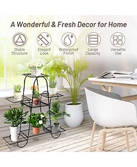 Sugift 7 Tier Metal Patio Plant Stand