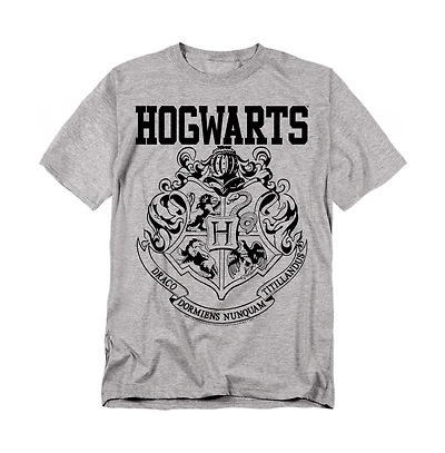 Harry Potter Men's Hogwarts Graphic Athletic T-Shirt