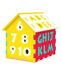 Slickblue Puzzle Floor Mats with Interlocking Alphabet and Number for Kids