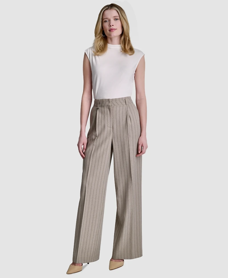 Dkny Women's Mid-Rise Straight-Fit Pants