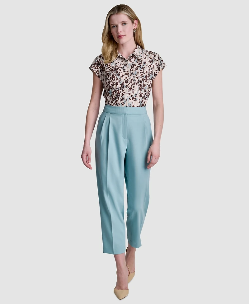 Dkny Women's Mid-Rise Ankle-Length Pants