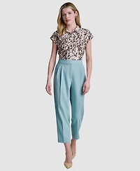 Dkny Women's Mid-Rise Ankle-Length Pants