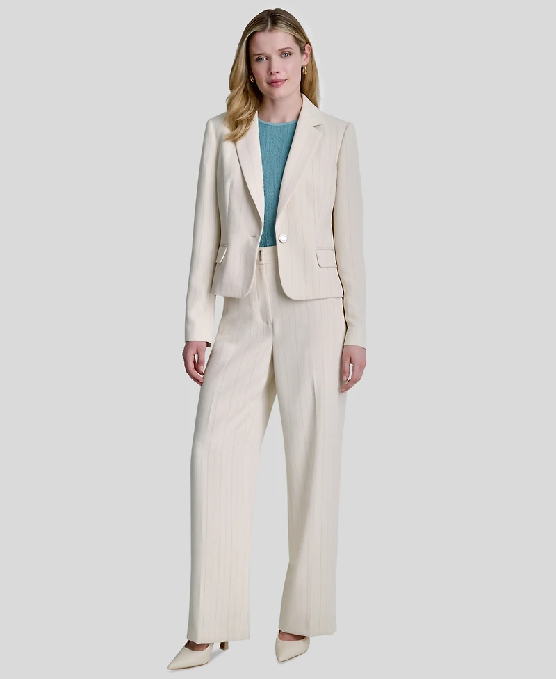 Dkny Women's Long-Sleeve Cropped Blazer