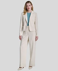 Dkny Women's Long-Sleeve Cropped Blazer
