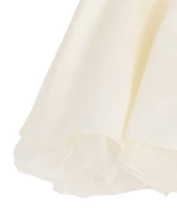 Rare Editions Baby Girls' Satin Dress and Bloomer, 2-Piece Set