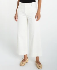 Liverpool Los Angeles Women's High-Rise Cropped Wide-Leg Pants