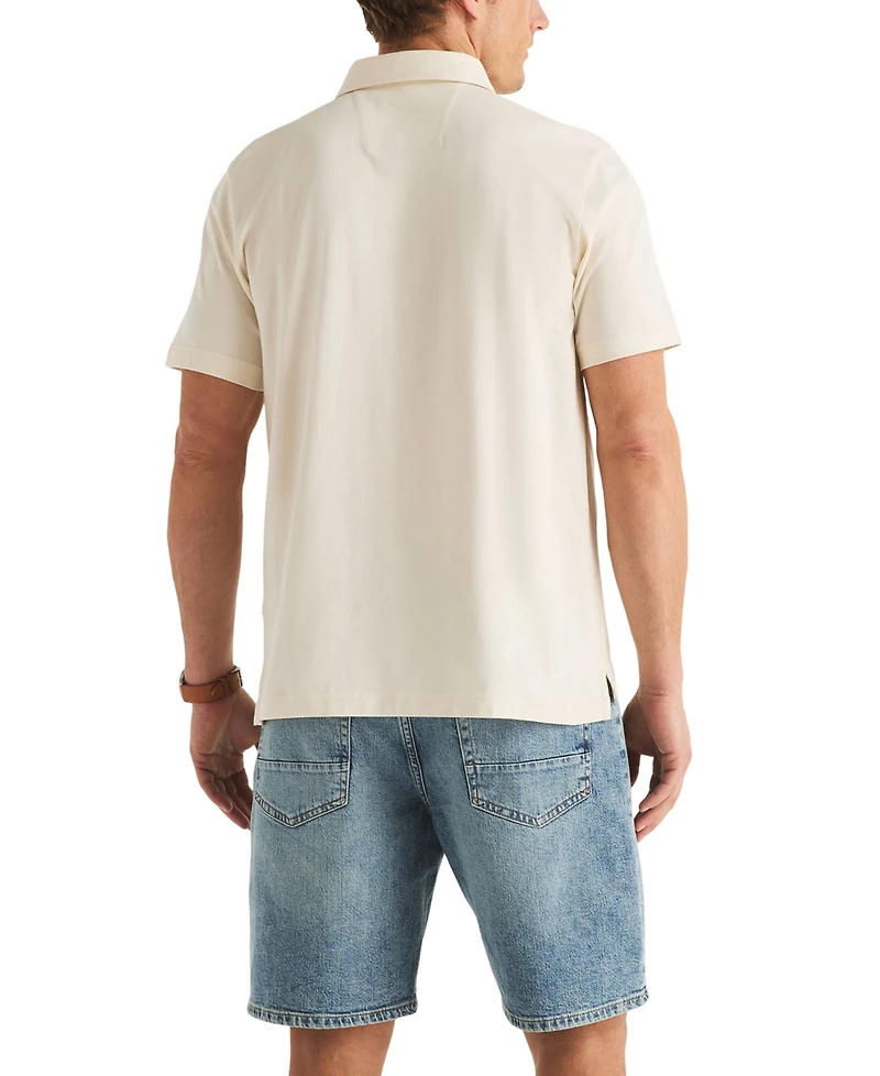 Nautica Men's Engineered Print Classic-Fit Polo Shirt