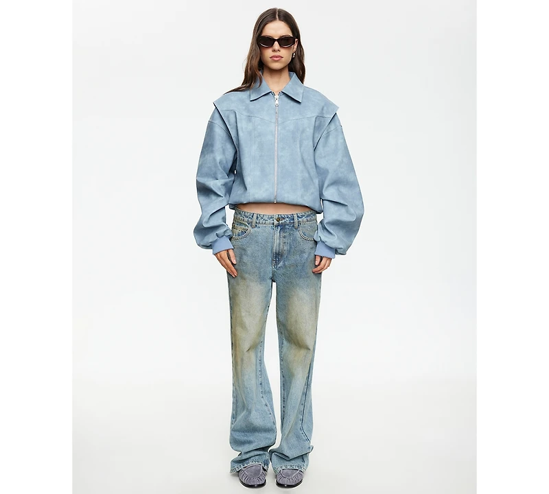 Lioness Women's Vista Spread Collar Bomber Jacket