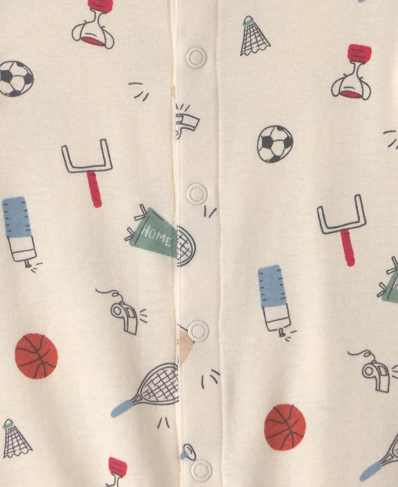 Carter's Baby Boys' Cotton Short-Sleeve Romper