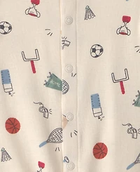 Carter's Baby Boys' Cotton Short-Sleeve Romper