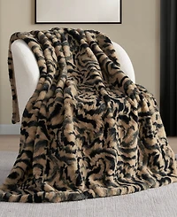 Nine West Evelyn Faux Fur Throw, 50"x70"