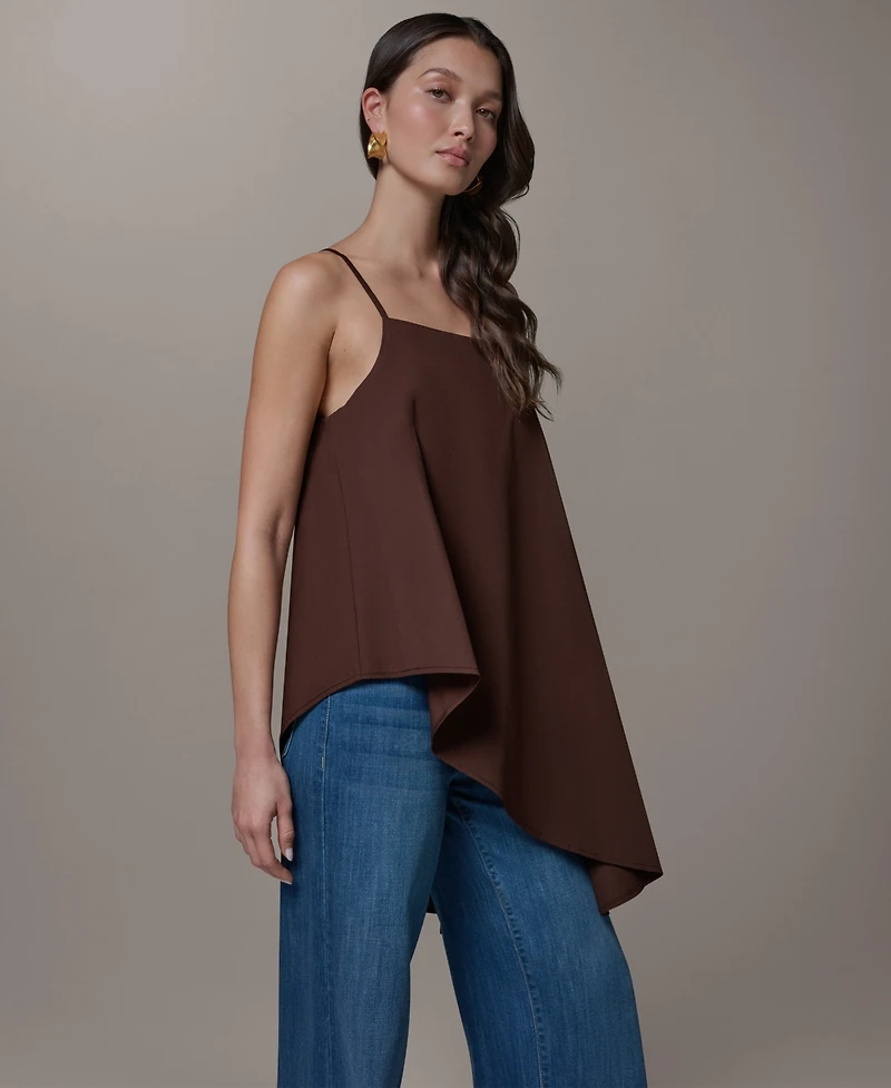 Donna Karan Weekend Women's Square Neck Cami Blouse