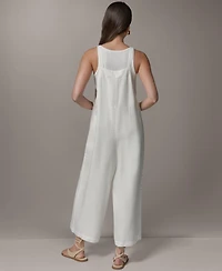 Donna Karan Weekend Women's Oversized Crop Jumpsuit