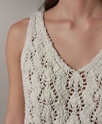 Donna Karan Weekend Women's Double V-Neck Tank Top