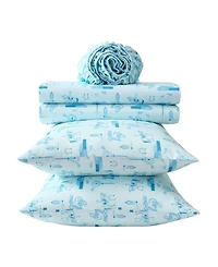 Wrangler Horse Farm Microfiber 4-Pc. Sheet Set, Full
