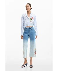 Desigual Women's Short Printed Shirt