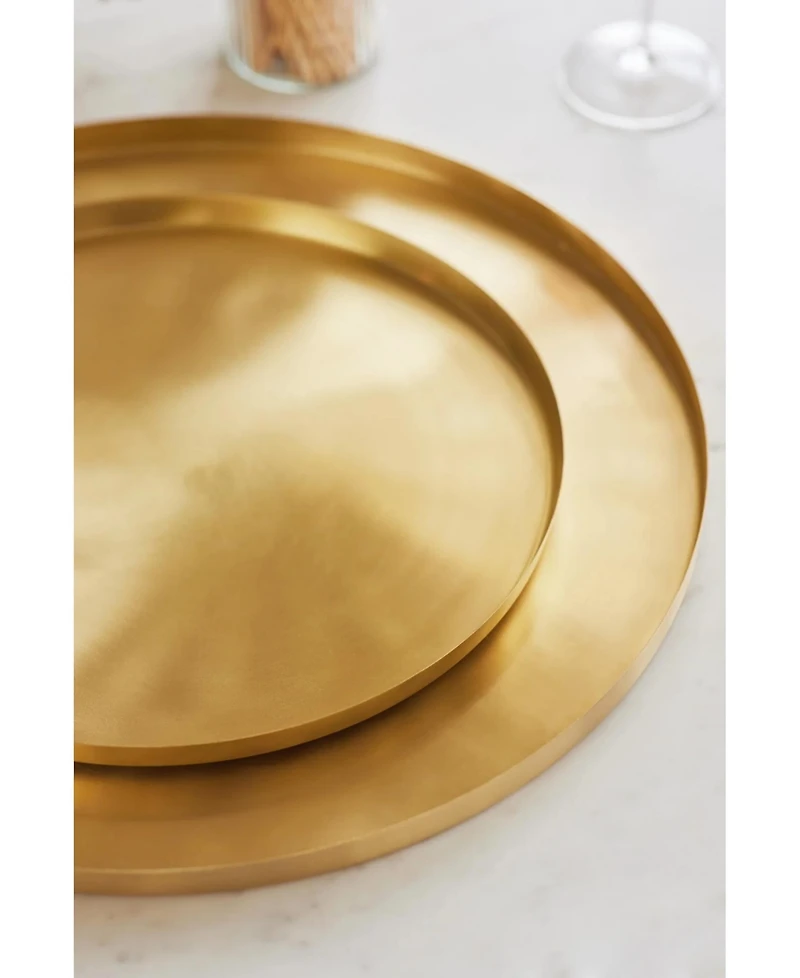 Fleck, Heirloom Brass Serving Plate
