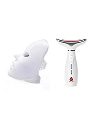 Pursonic 7-in-1 Facial Therapy Device & Led Light Therapy Mask Bundle