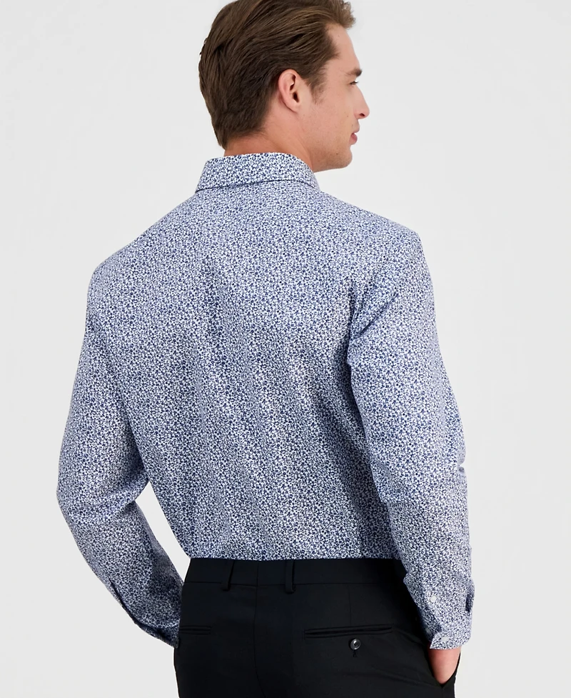 Hugo by Boss Men's Modern-Fit Patterned Dress Shirt