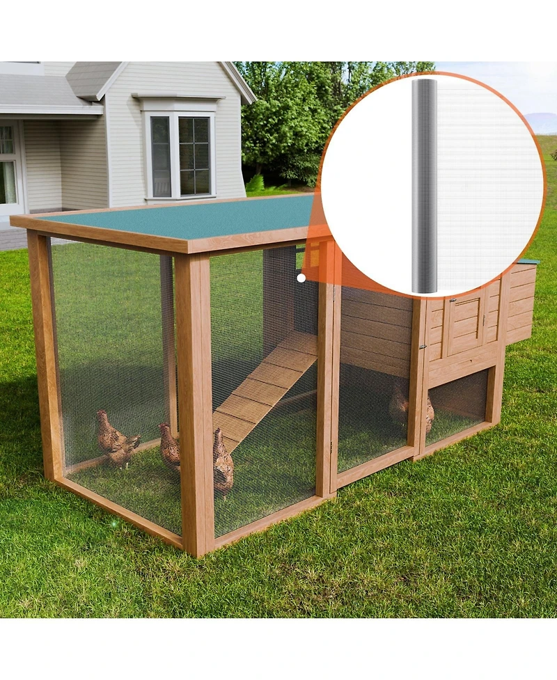 Sugift Hardware Cloth Galvanized Wire Mesh for Rabbit Cages