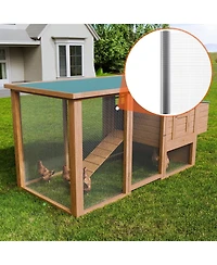 Sugift Hardware Cloth Galvanized Wire Mesh for Rabbit Cages