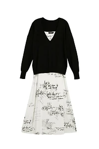 Desigual Women's Long Combined Dress