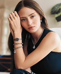 Tommy Hilfiger Women's Quartz Silver Tone Stainless Steel Bracelet Watch, 21.5 x 22mm