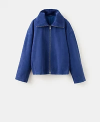Selection Mango Women's Oversized Suede Jacket