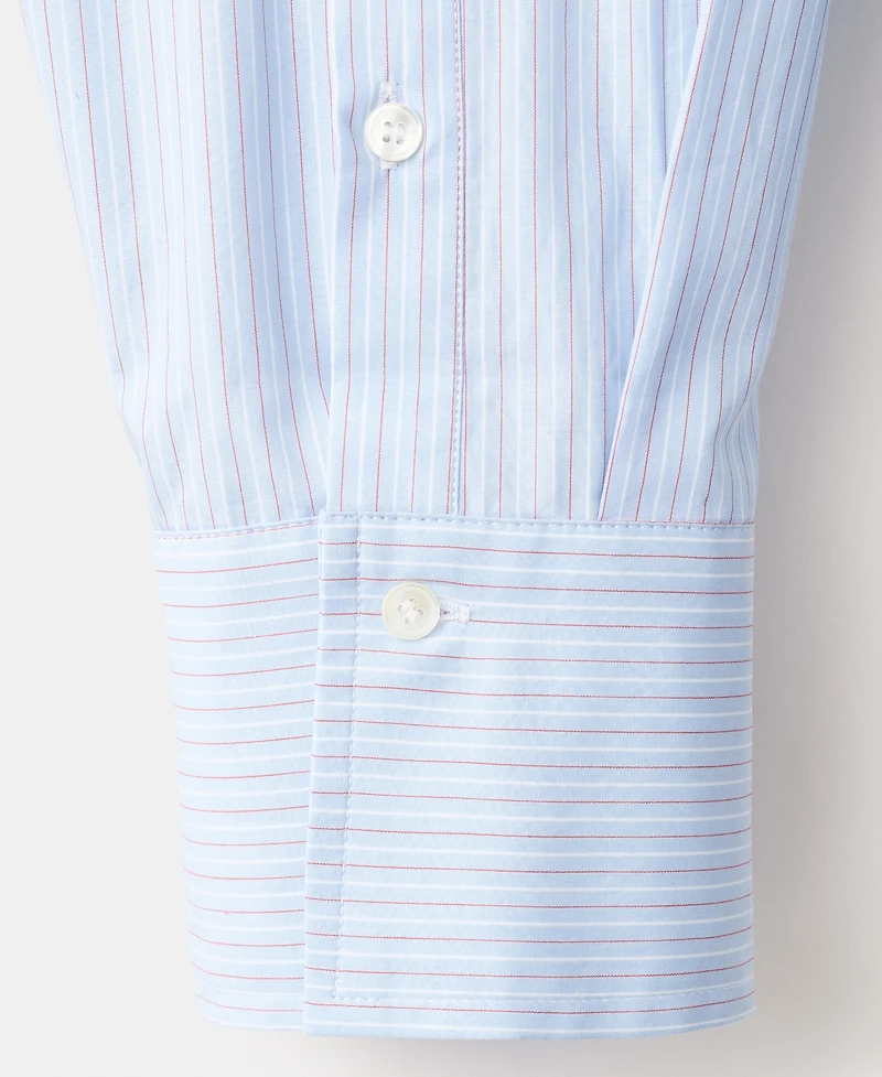 Selection Mango Women's Poplin Funnel-Neck Shirt