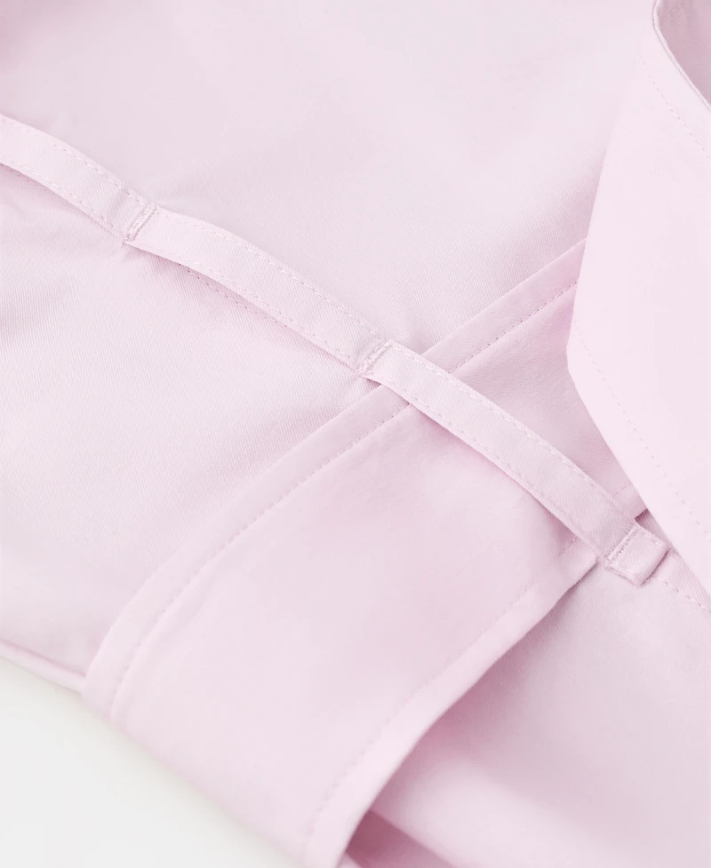 Selection Mango Women's Long Belted Trench Coat