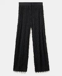 Selection Mango Women's Straight Threaded Pants