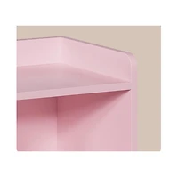 gaomon Multi-Shelf Toy Bookshelf and Bookcase, 2-Piece Cubby Organizer Cabinet for Storage, Bedroom, Playroom