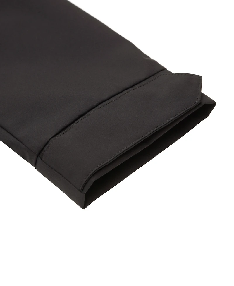 Rokka&Rolla Women's Stand Collar Trench Coat Windbreaker