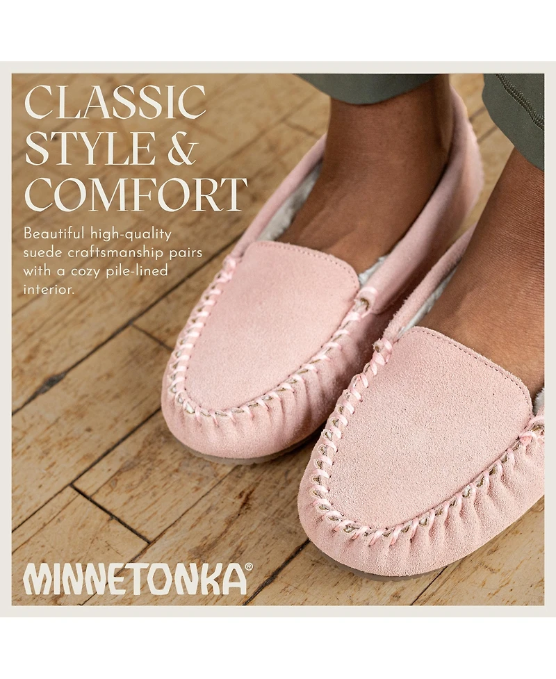 Minnetonka Women's Cosi Venetian Suede Slippers