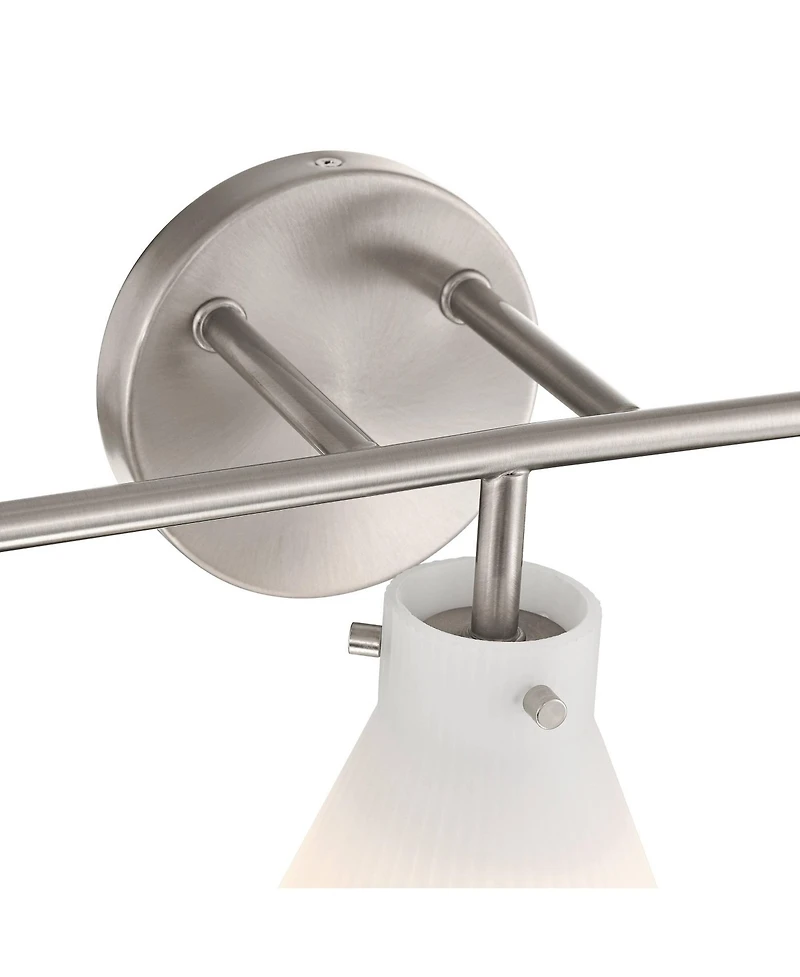 Possini Euro Design Possini Euro Cielo 24" Wide Brushed Nickel 3-Light Bath Light