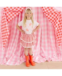 Sweet Wink Toddler Girls Life Is Strawberry Short Sleeve T-Shirt