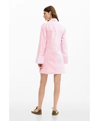 Desigual Women's Poplin Shirt Dress