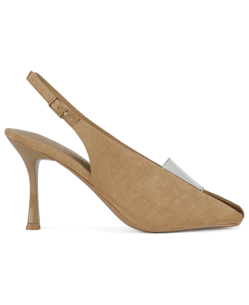 Jeffrey Campbell Women's Patrizia Slingback Stiletto-Heel Dress Sandals
