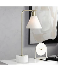 360 Lighting Bella Modern 1-Light Table Lamp with Single Shade, 24 1/2" High