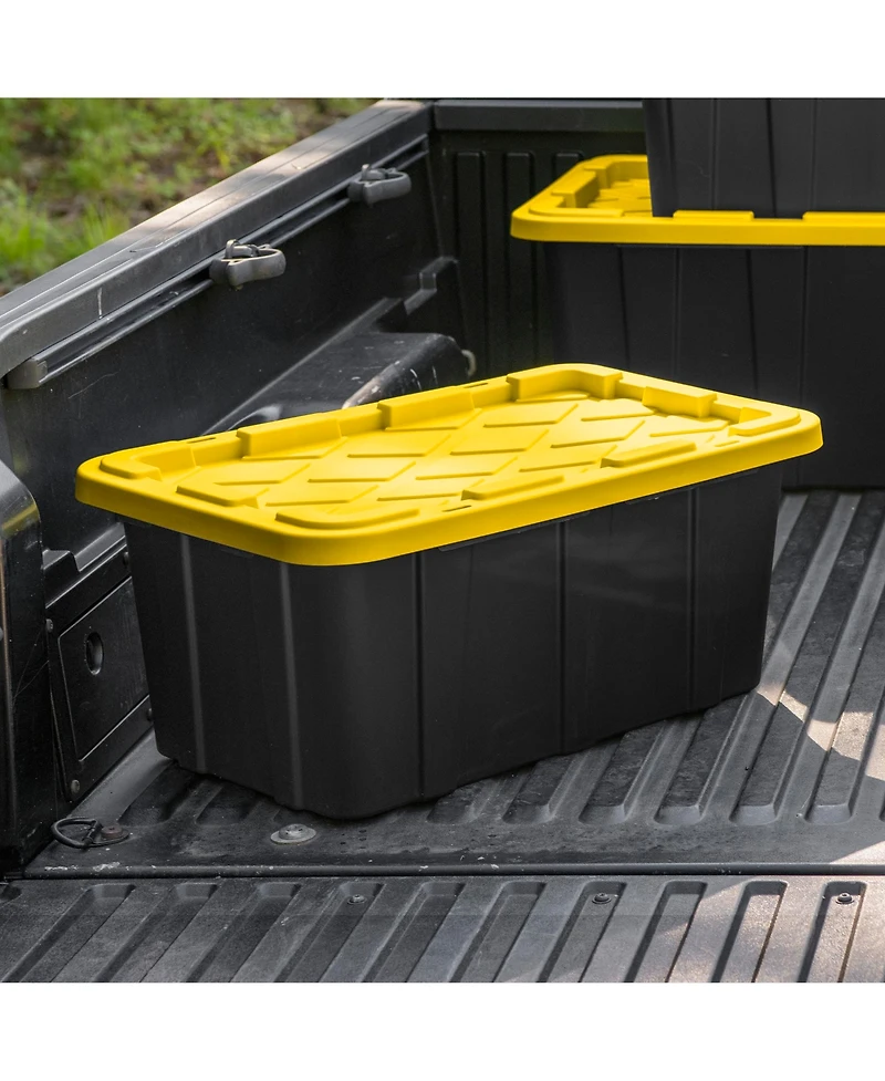 Sterilite Gallon Industrial Stackable Storage Tote Lidded Containers