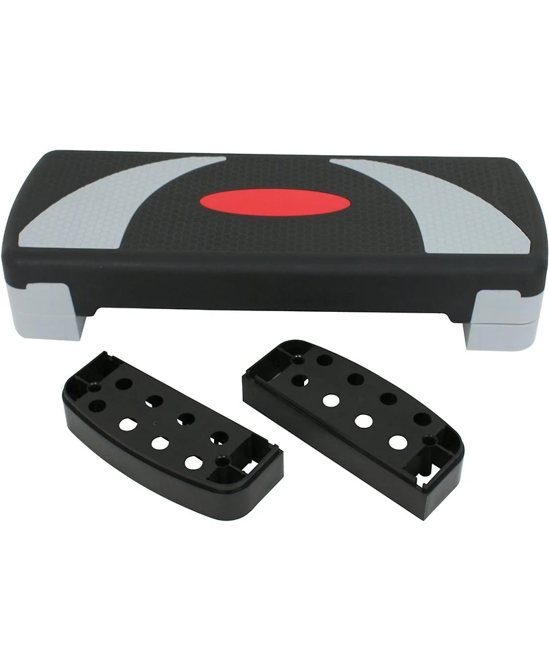 Zeny 31 Aerobic Step Platform, Adjustable Exercise Workout Stepper with Stable Risers, Stand Up Steppers for Exercise at Home, Fitness Equipment