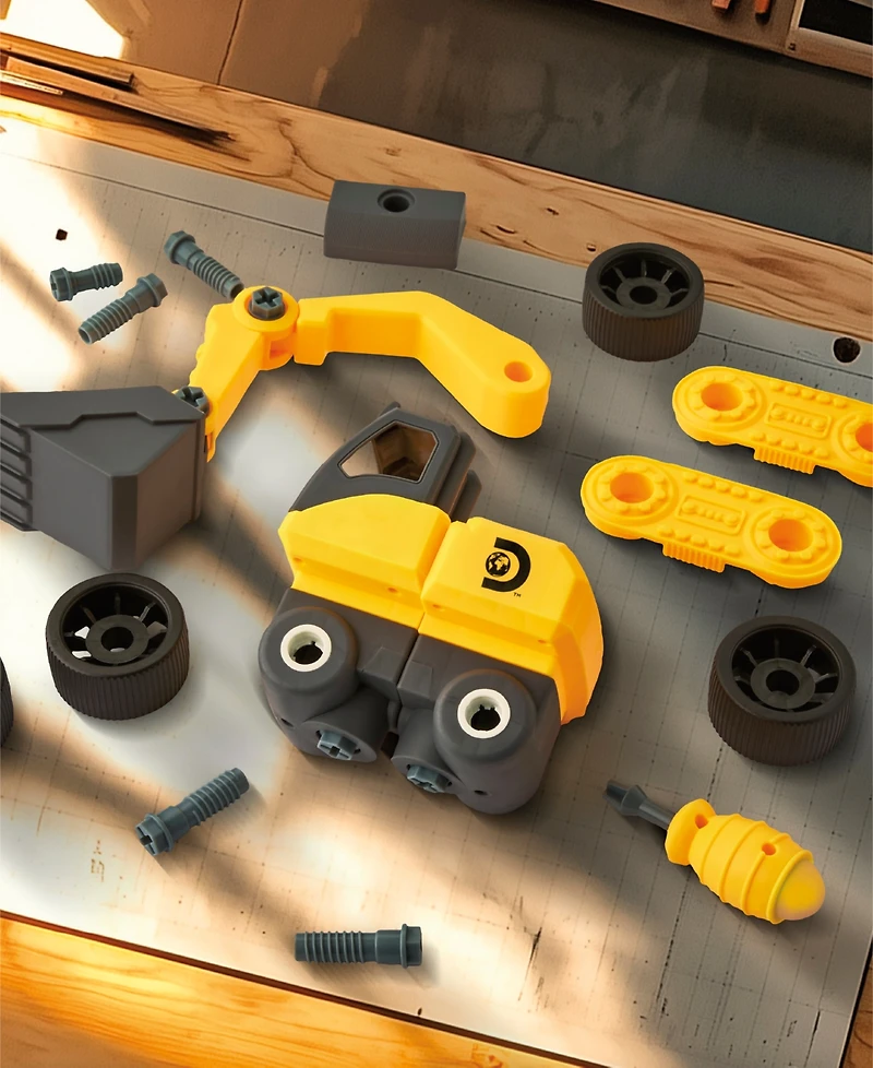 Discovery Kids Take Apart Excavator Construction Set, 27-Piece