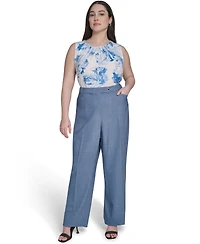 Calvin Klein Plus Modern Fit High-Waist Pants