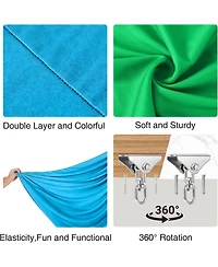 gaomon Sensory Swing for Kids Indoor Outdoor, Calming Cocoon Therapy Swing