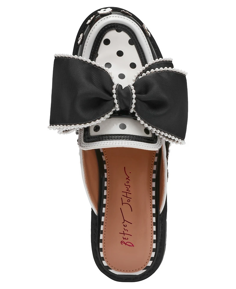 Betsey Johnson Women's Gladdys Slip-On Mules
